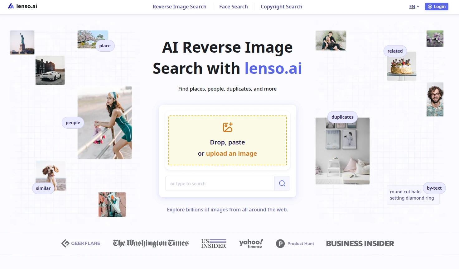 Image Search Techniques: Lenso
